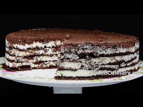 Видео: Торт Орео без духовки и печенья - Рецепт простого и вкусного шоколадного торта от Бабушки Эммы