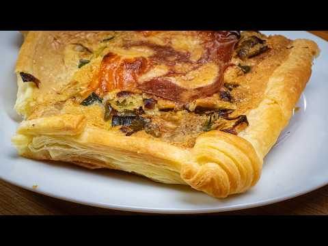 Видео: Французский луковый пирог рецепт с некоторыми дополнениями