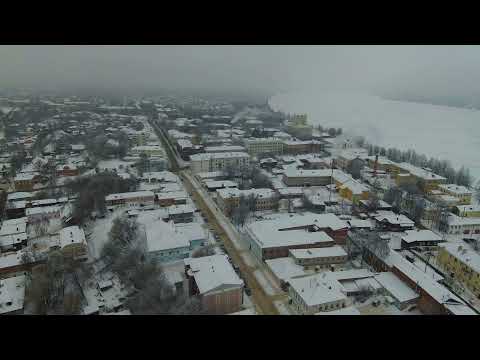 Видео: Центр города Кинешма -  31 декабря 20 21года