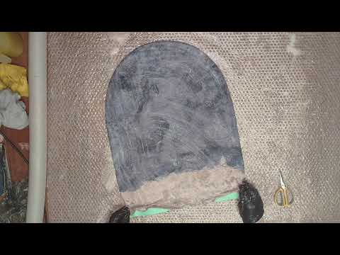 Видео: Валяю шапочку-бини декорированную фрагментами павловопосадских платков. Часть 1.