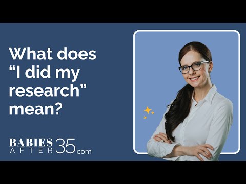 Видео: Что означает «Я провел исследование»?