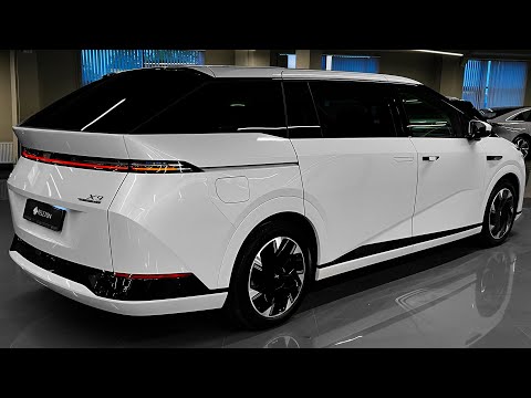 Видео: 2025 XPENG X9 — сверхумный большой семиместный автомобиль!