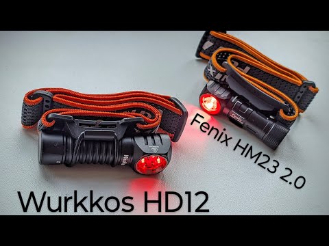 Видео: Wurkkos HD12 та Fenix HM23 2.0