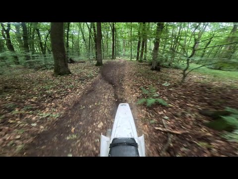Видео: YZ 250 2T Покатушка заднім видом