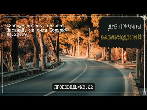 Видео: "Заблуждаетесь, не зная Писаний, ни силы Божией". А. Рыжов. МСЦ ЕХБ