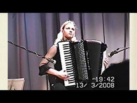 Видео: Н.Паганини "Кампанелла" обр. Р.Вюртнера Исп. блистательная Анастасия Петроченко (аккордеон) г.Омск