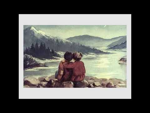 Видео: Голубая змейка - Павел Петрович Бажов. Диафильм. Лучшая озвучка