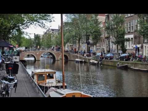 Видео: AMSTERDAM /Город каналов. Прогулка по воде/HD