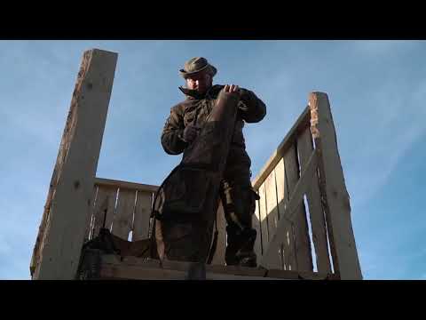 Видео: Охота в Самарской области. Охота на косулю с вышки. "На осенних полях..."