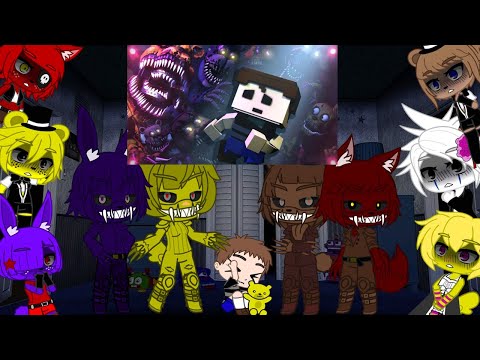 Видео: Реакция Frenni's Night Club на FNAF Song: “Never Be Alone” Remix Animation Music Video