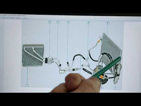 Видео: Фреон в системе кондиционирования. Кондиционер Лачетти.