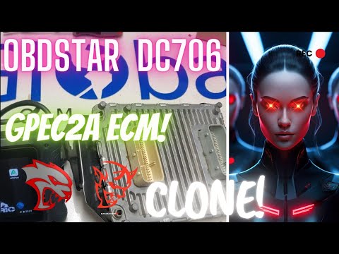 Видео: OBDSTAR DC706 Clone Change VIN GPEC2A ECM PCM Dodge, Jeep Chrysler! Подробные секреты! СМОТРИТЕ В...