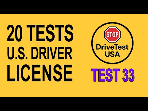 Видео: 🚗 Практический тест DMV №33 — Реальные вопросы DMV 2025 года, которые помогут вам сдать экзамен 🇺🇸