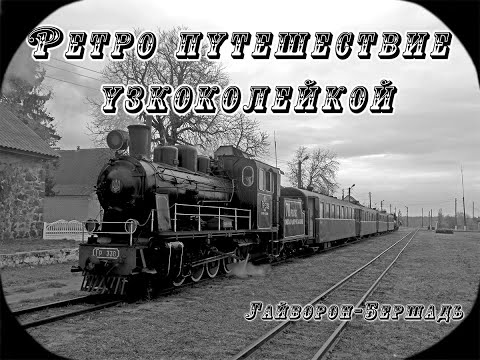 Видео: Покатушки Гайворон - Бершадь, Гайворонская узкоколейка, 4.11.2023 г.