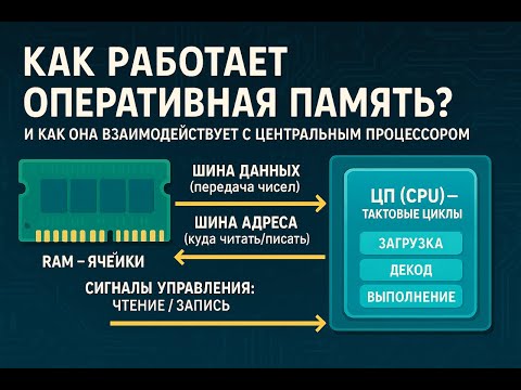 Видео: Оперативная память простыми словами: как RAM работает с CPU