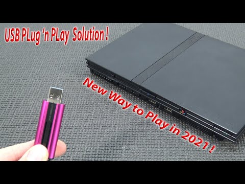 Видео: USB-флешка PS2 Slim — игры по принципу «подключи и играй» в 2021 году!
