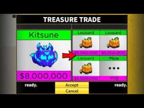 Видео: blox fruit трейжу фрукт kitsune