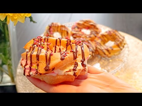 Видео: ЗАВАРНЫЕ ПИРОЖНЫЕ как в детстве