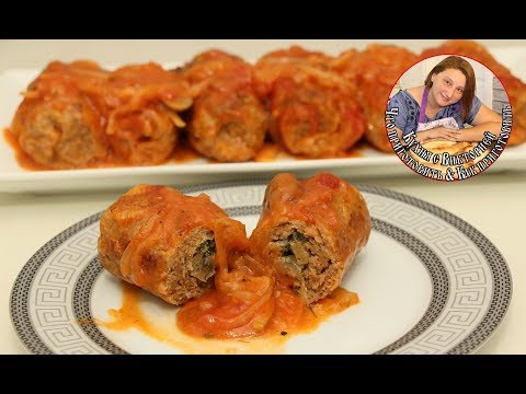 Видео: Сочные Мясные Рулетики из Фарша с Грибной Начинкой в Духовке. Простой и вкусный рецепт.