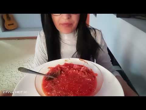 Видео: МУКБАНГ/БОРЩ♥️🤗🍲🍲🍲👍👍👍👍🤪🤪🤪🤪🤪Приветулииии.Кто не понял что я сказала я не виновата 🤣🤣.