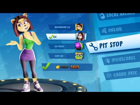 Видео: Crash Team Racing Nitro-Fueled — PIT STOP | Купить всё