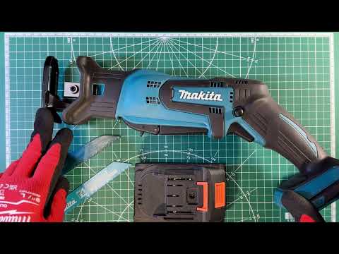 Видео: Обзор сабельной пилы Makita DJR185Z. Рассуждения про щеточный и бесщеточный инструмент,какой лучше?