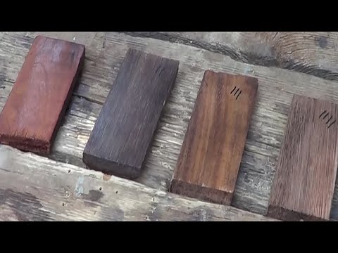 Видео: Стабилизация древесины пенопластом - опыт. Stabilization of wood with foam