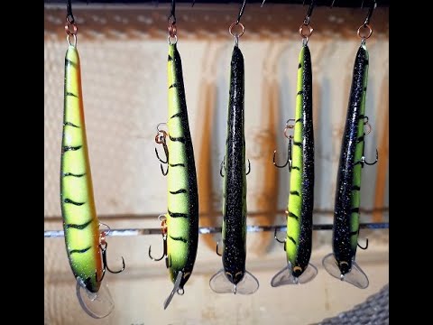 Видео: Изготовление воблера из бальзы. Покраска воблера