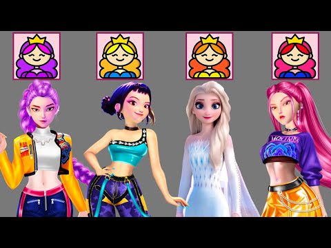 Видео: Эпическое сияние! Руми, Мира, Эльза и Зои: потрясающее преображение в платья принцесс 👑 | Fashion...