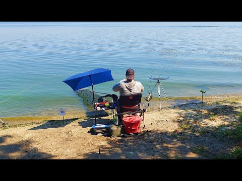 Видео: Соревнование по фидерной ловле на Карачуновском водохранилище