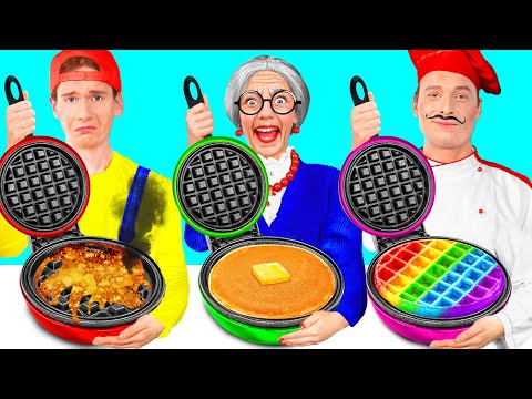 Видео: Кулинарный Челлендж: Я против Бабушки | Смешные Cитуации от Fun Teen
