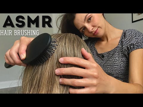 Видео: АСМР 💆‍♀️ Расчесывание волос / Массаж головы / Шепот / Звуки волос  / ASMR hair treatment