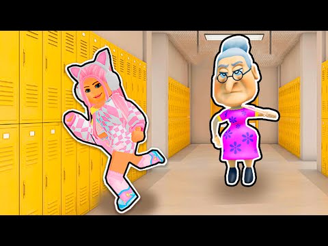 Видео: КОМАНДНЫЙ ПОБЕГ ОТ УЧИТЕЛЬНИЦЫ В РОБЛОКС ! GRANNY'S TEACHER! Escape School (TEAM OBBY)