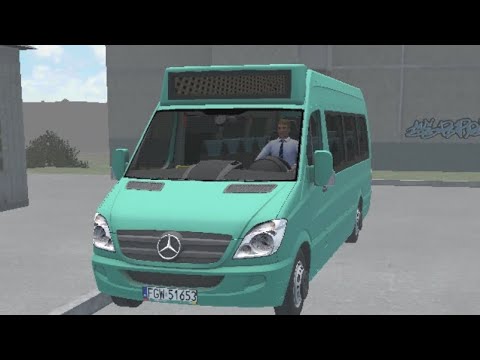 Видео: Автобус из омси 2   mercedes-benz sprinter в proton bus simulator 