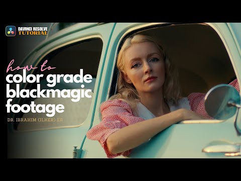 Видео: Кинематографическая цветокоррекция | Учебное пособие по Davinci Resolve 19 | BMPCC 6K Pro