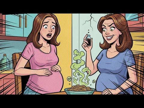 Видео: Сестра отравила мою еду, потому что я забеременела раньше неё 