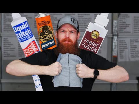 Видео: Насколько прочен клей для ткани?
