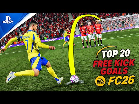 Видео: FC 26 | ТОП-20 ЛУЧШИХ ГОЛОВ СО ШТРАФНЫХ УДАРОВ | PS5 4K