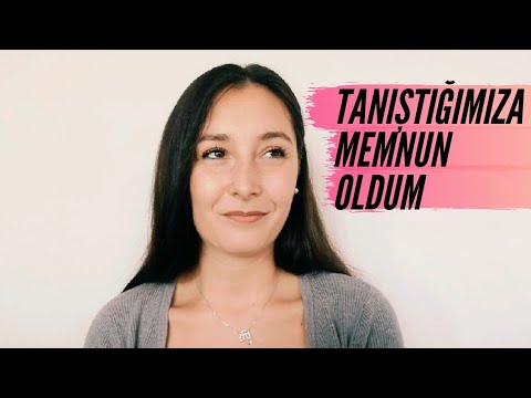 Видео: Турски Јазик | Претстави се на турски