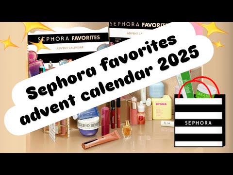 Видео: Sephora Favorites Advent Calendar 2025 Стоил ли он 175€? | подсчет стоимости | лучший по декоративке