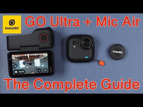Видео: Insta360 GO Ultra plus Mic Air: обзор и полное руководство