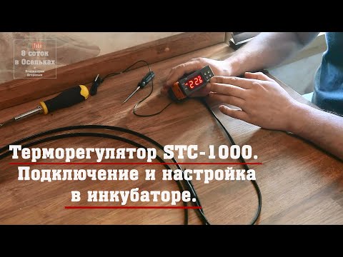 Видео: Терморегулятор STC-1000. Подключение и настройка в инкубаторе.