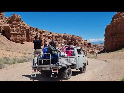 Видео: Немцы путешествуют /Чарынский каньон/ Ночлег в юрте /Казахстан /фильм шестой🎞️