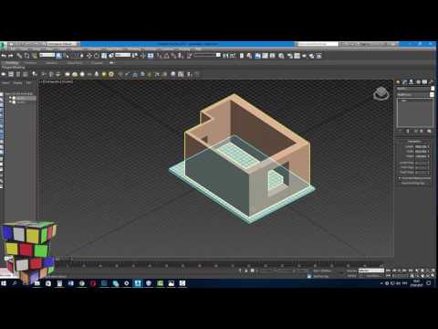 Видео: Построение помещения с нуля. 3D Studio MAX