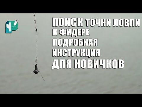 Видео: Поиск точки ловли в ФИДЕРЕ. Подробная инструкция для новичков