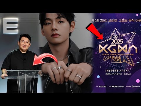 Видео: HYBE в шоке! Тэхён из BTS превзошёл всех айдолов на церемонии вручения премии Korea Grand Music A...