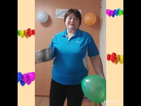 Видео: "Повітряна куля -- легка і важка!" -- рухові завдання для дітей дошкільного віку