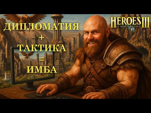 Видео: Герои 3 | Дипломатия + Тактика = Победа | Jebus Outcast