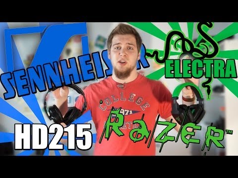 Видео: Sennheiser HD 215 или Razer Electra? #Сравнения