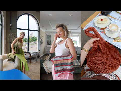 Видео: Вязаные сумки: Моя История Любви и Летние Описания